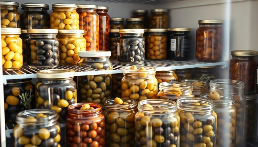 przechowywanie oliwek w lodówce