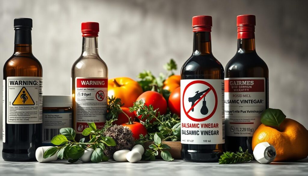 przeciwwskazania do spożywania octu