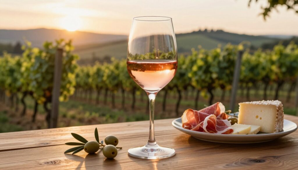 wino różowe