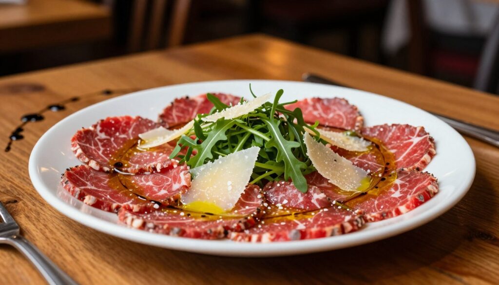 carpaccio wołowe