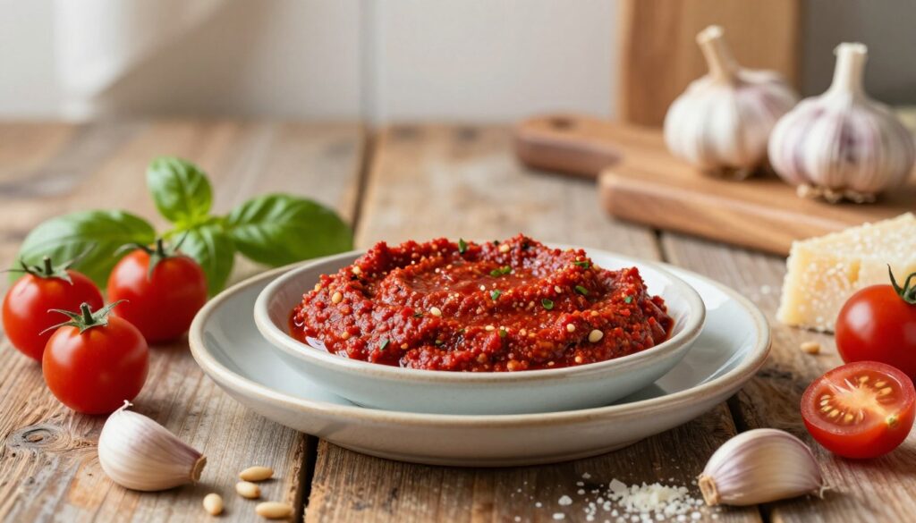 czerwone pesto
