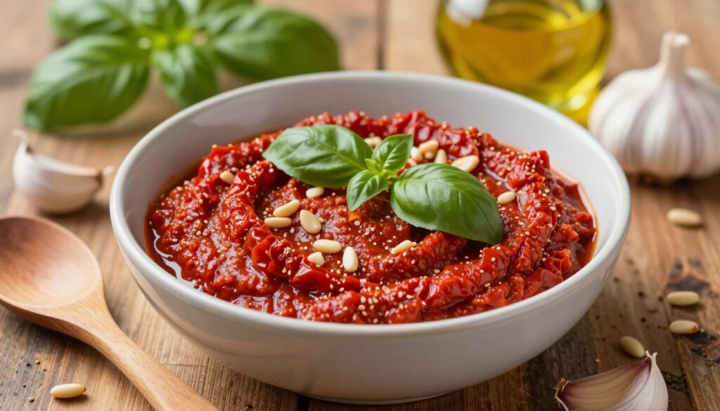 czerwone pesto - sycylijska alternatywa